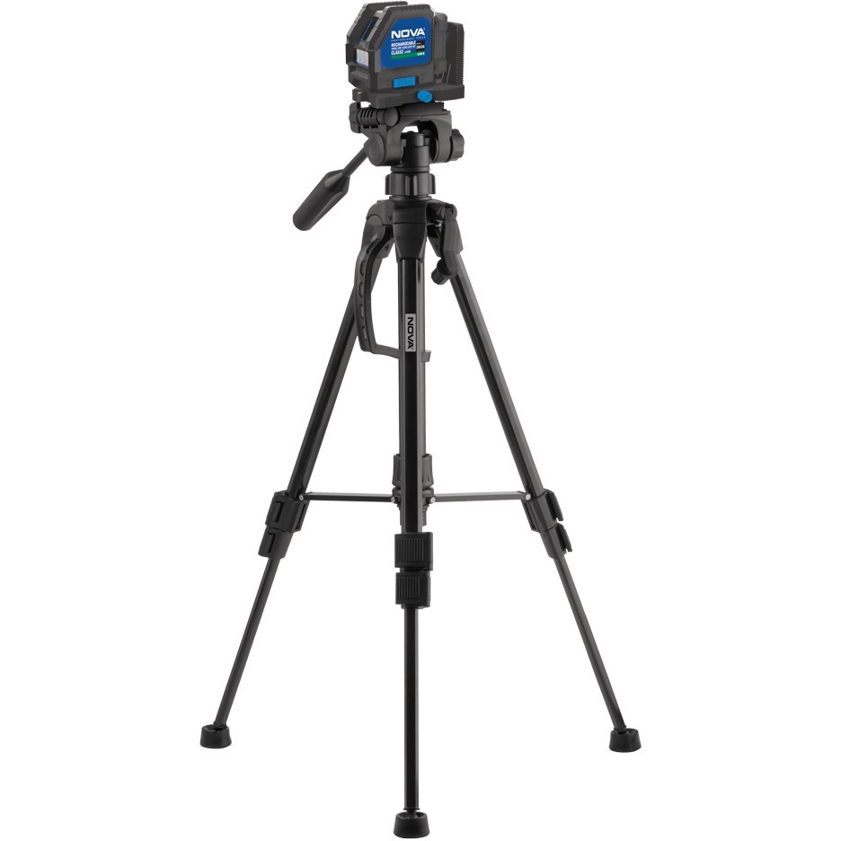 تراز لیزری نووا مدل 2683G دو خط سبز با سه پایه