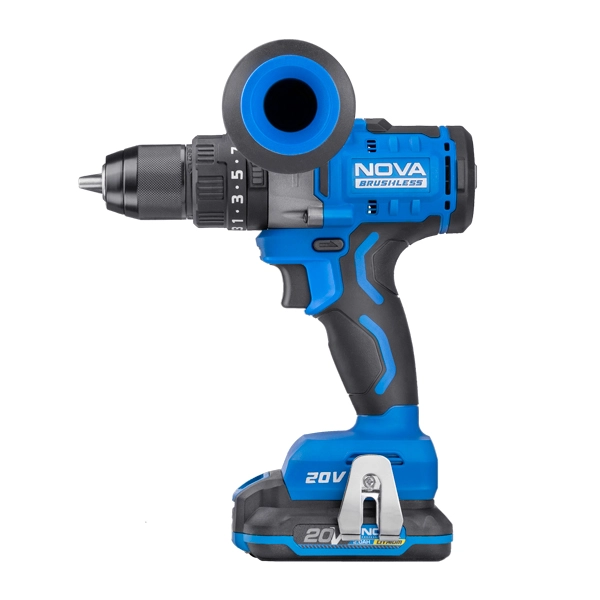 دریل شارژی نووا مدل 7727 ۲۰ ولت براشلس اتوماتیک